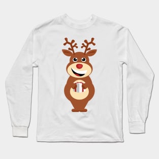 Red nosed reindeer Long Sleeve T-Shirt